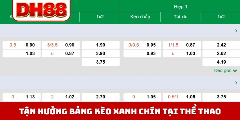 Thể Thao DH88 - Cá Độ An Toàn Cùng 50+ Bộ Môn Hấp Dẫn