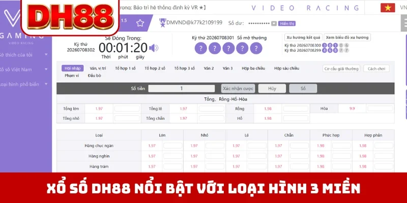 Xổ Số DH88 - Nơi Hội Tụ Siêu Phẩm Lô Đề Online Chất Lượng